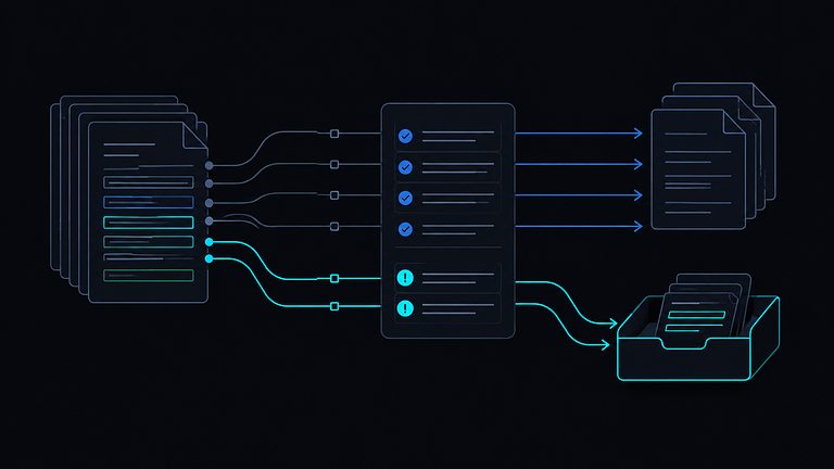 Checking invoices and operational documents: where automation fits
