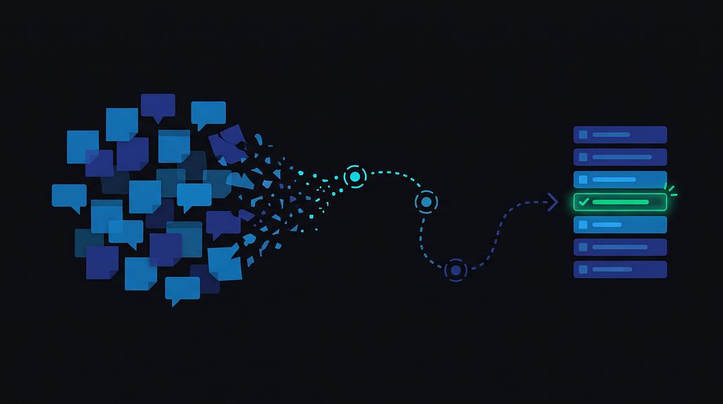 From team conversation to system criterion: writing rules down before automating